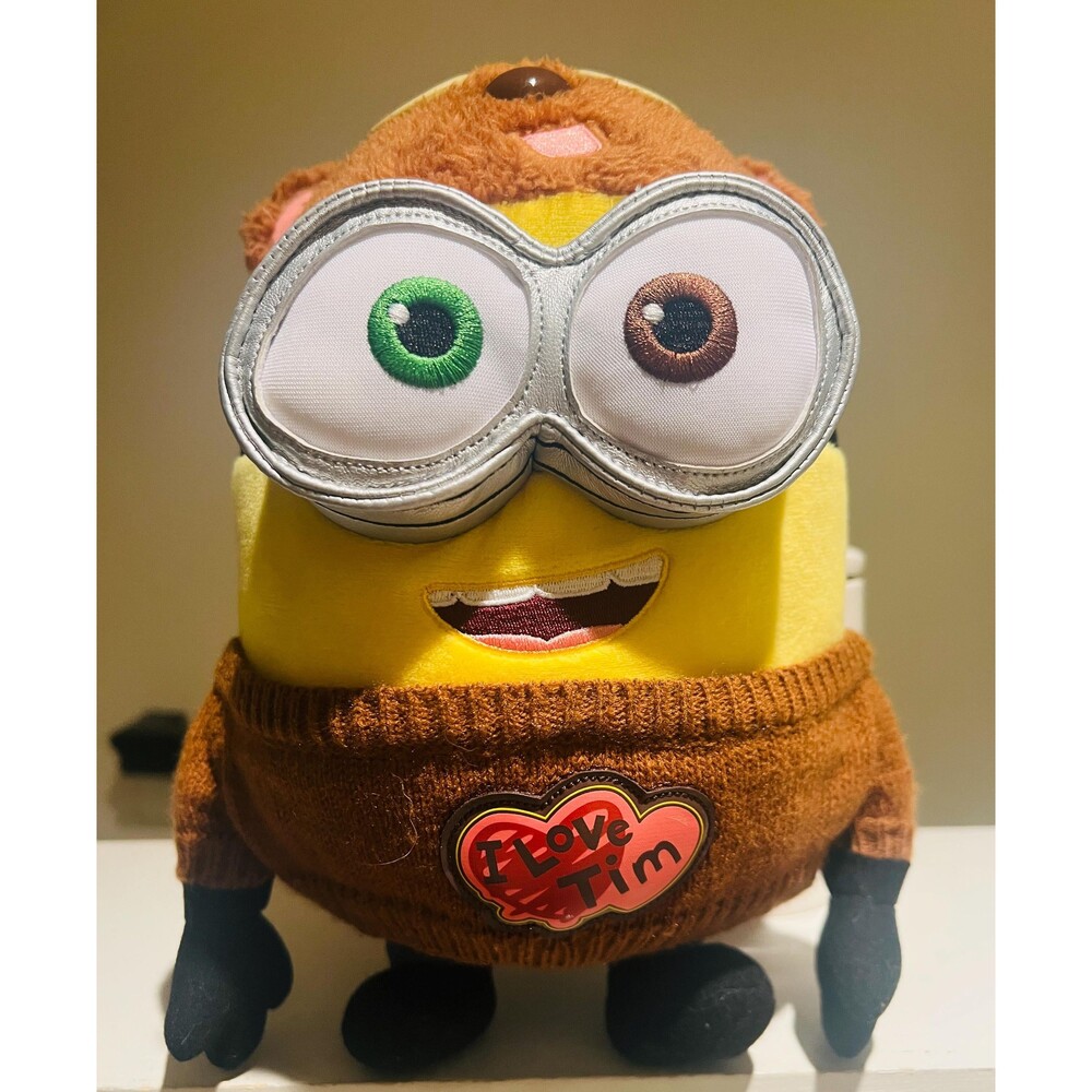 Universal Studios Minion Plush | I Love Tim Bear Costume | Despicable Me Toy